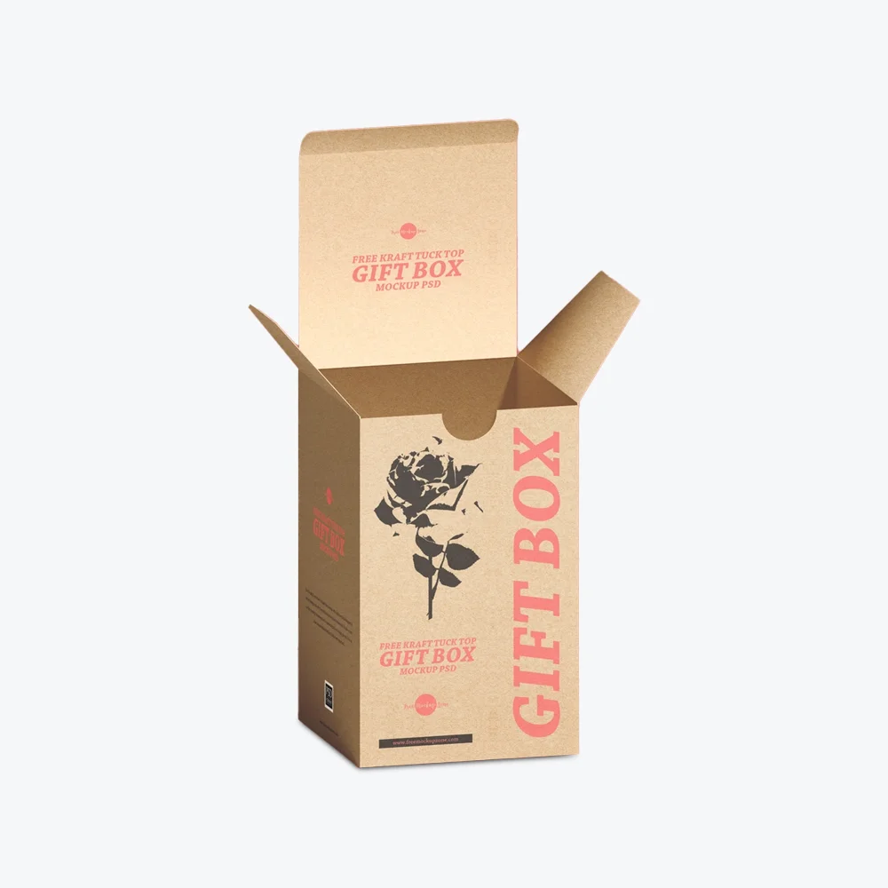 Kraft Tuck End Boxes