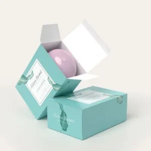 Custom printed soap packaging box