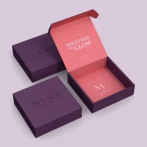 Custom influencer PR kit boxes designed for social media unboxing experiences